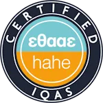 hahe logo certificate en