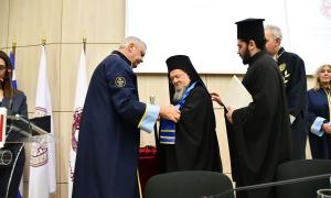 Επιτιμοποίηση Πατριάρχη Βαρθολομαίου