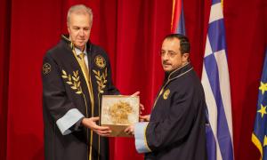 Επιτιμοποίηση Νίκου Χριστοδουλίδη